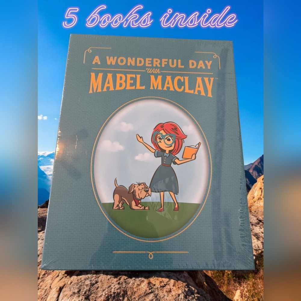 A Wonderful Day With Mabel Maclay Childrens Book Set (5 Books) rare sealed